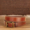 Tory Leather Belt 2450 color Oakbark [USA Made]