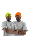 Majestic 75-8201 Hi-Vis Yellow Beanie with Reflective Striping [10 count]