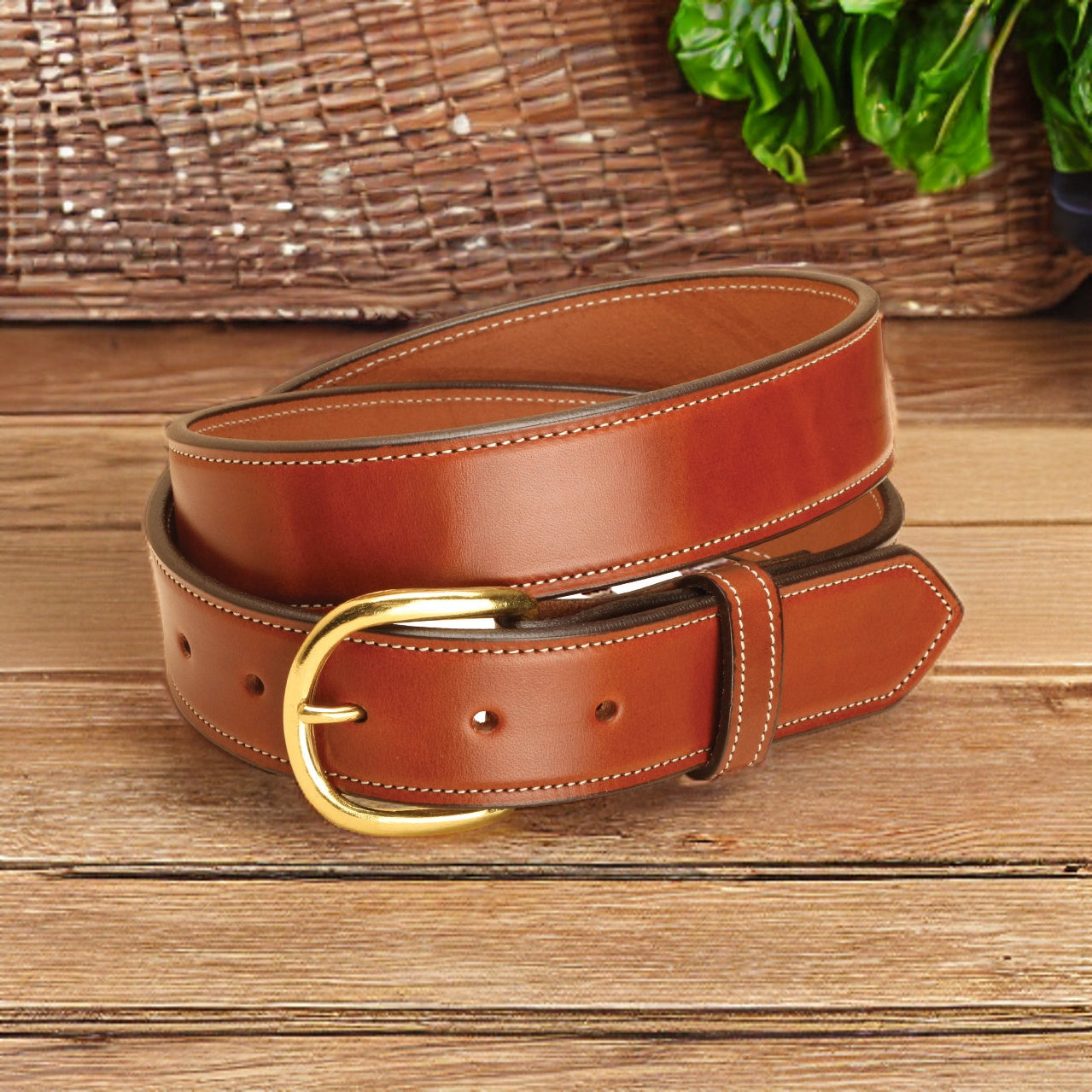 Tory Leather Belt 2248 color Buck Brown [USA Made] – Texas