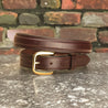 Tory Leather Belt 2212 color Havana [USA Made]