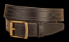 Tory Leather Belt 2637 color Black [USA Made]