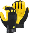 Majestic Gloves 2150DP Deerskin Double Palm Golden Eagle Gloves (Dozen)