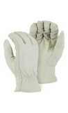 Majestic Gloves 1511 Pile Lined Winter Cowhide Leather Driving Gloves (Dozen)