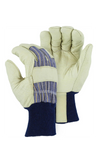 Majestic Gloves 1521 Winter Lined Pigskin Knit Wrist (Dozen)