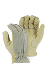 Majestic Gloves 1532 Kevlar Sewn Cowhide Leather Driver Gloves (Dozen)