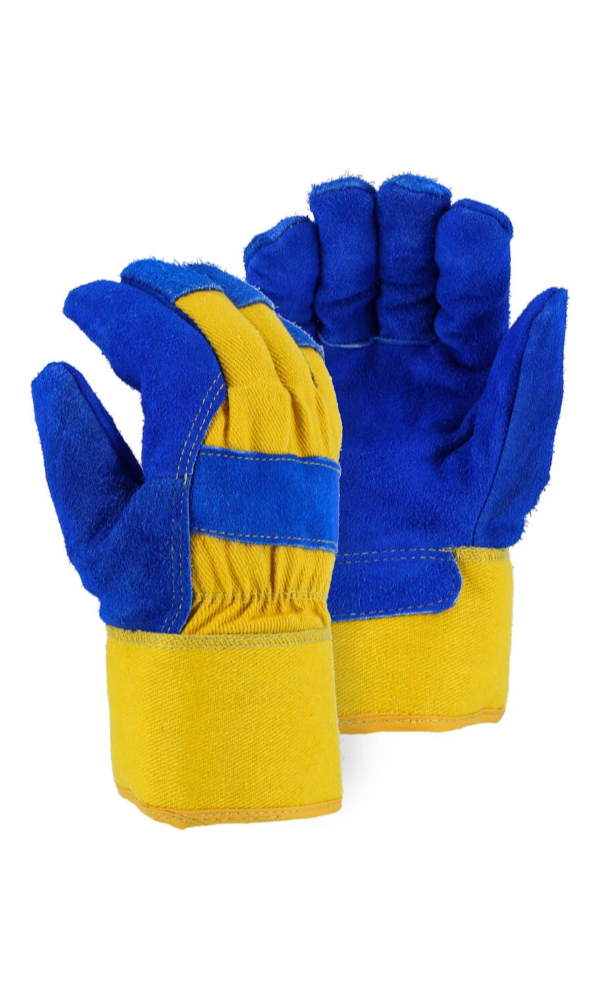 majestic handschuhe Majestic Gloves 1600 Pile Lined Winter Cowhide Leather Palm Gloves (Dozen)