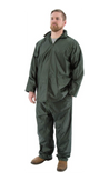 Majestic 71-2000 2-Piece Hooded Green Rain Suit