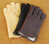 Geier Gloves 200 LDP Pile Lined Deerskin Driving Gloves (Made in USA)