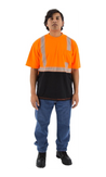 Majestic 75-5216 Safety Short Sleeve Shirt Hi-Vis