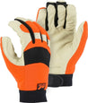 Majestic Gloves 2152THV Thinsulate Lined Hi-Vis Pigskin Premium Grade Bald Eagle (Dozen)