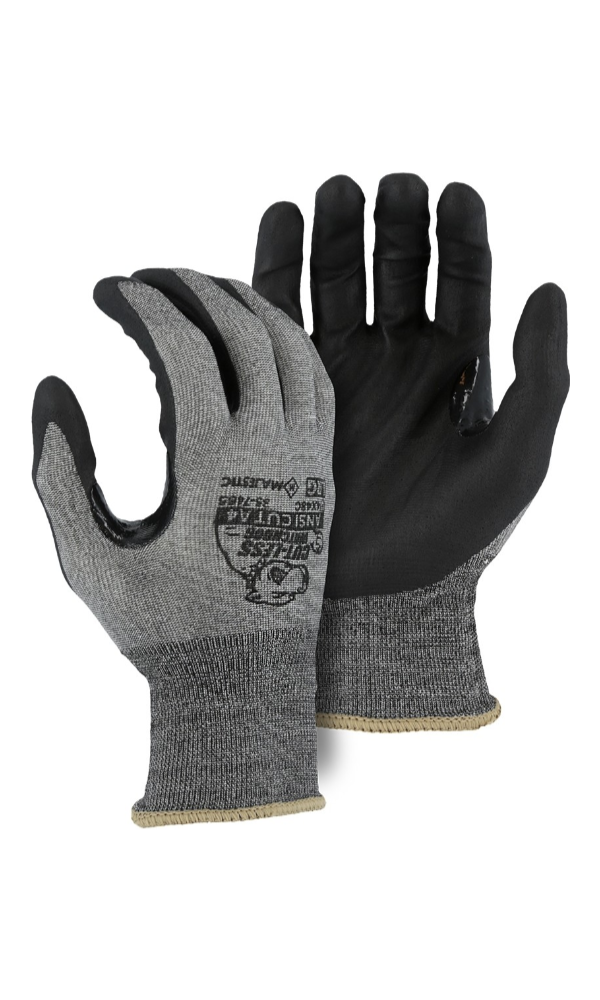 majestic handschuhe Majestic Glove 35-7465 Cut-Less Watchdog Nitrile Palm Glove (Dozen)