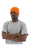 Majestic 75-8202 Hi-Vis Orange Beanie with Reflective Striping [10 count]
