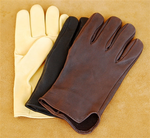 Geier Gloves 200 LDF Nordic Fleece Lined Winter Deerskin Driving Gloves  (Made in USA)