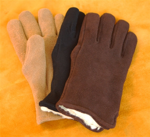 Buy Geier Gloves 530 LDP Lined Reverse Leather Suede Deerskin
