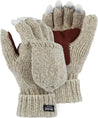 Majestic Gloves 3422P Ragg Wool Gloves Fingerless with Hood (Dozen)
